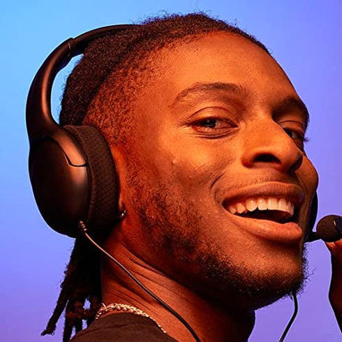 PDP Gaming LVL40 Wired Stereo Headset With Noise Cancelling Microphone: Black - PS5/PS4